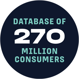 Database of 270 million consumers